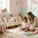 Montessori 3'lü Unicorn Kitaplık Seti
