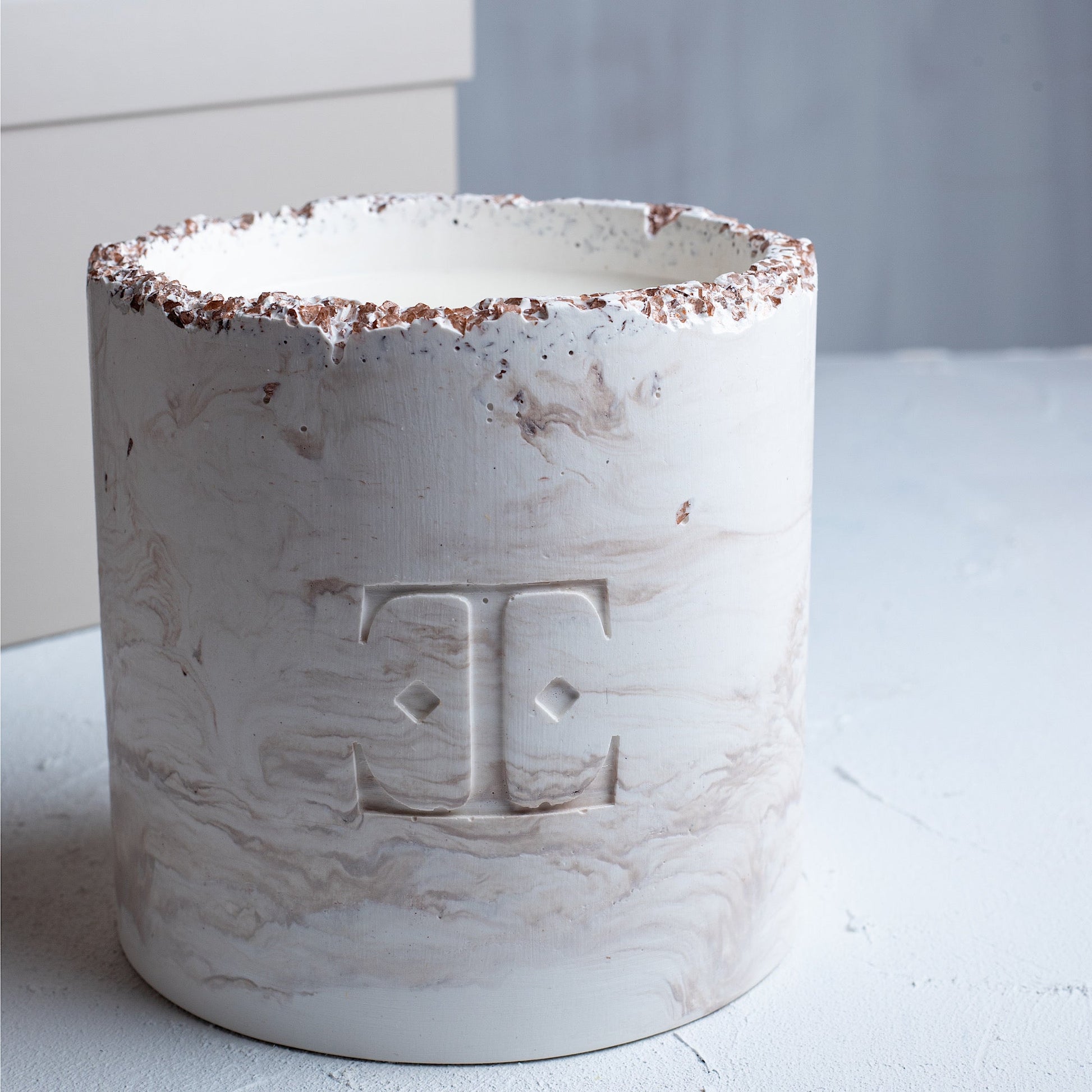 Moon And Fig Taşlı - Lux Mum (1.2 Kg)