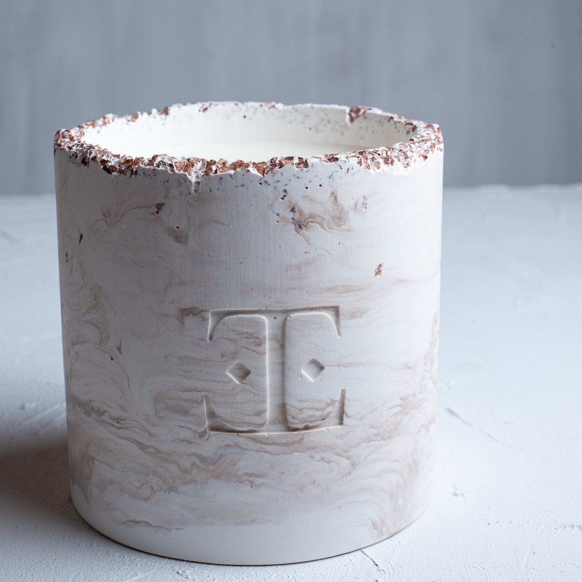 Moon And Fig Taşlı - Lux Mum (1.2 Kg)