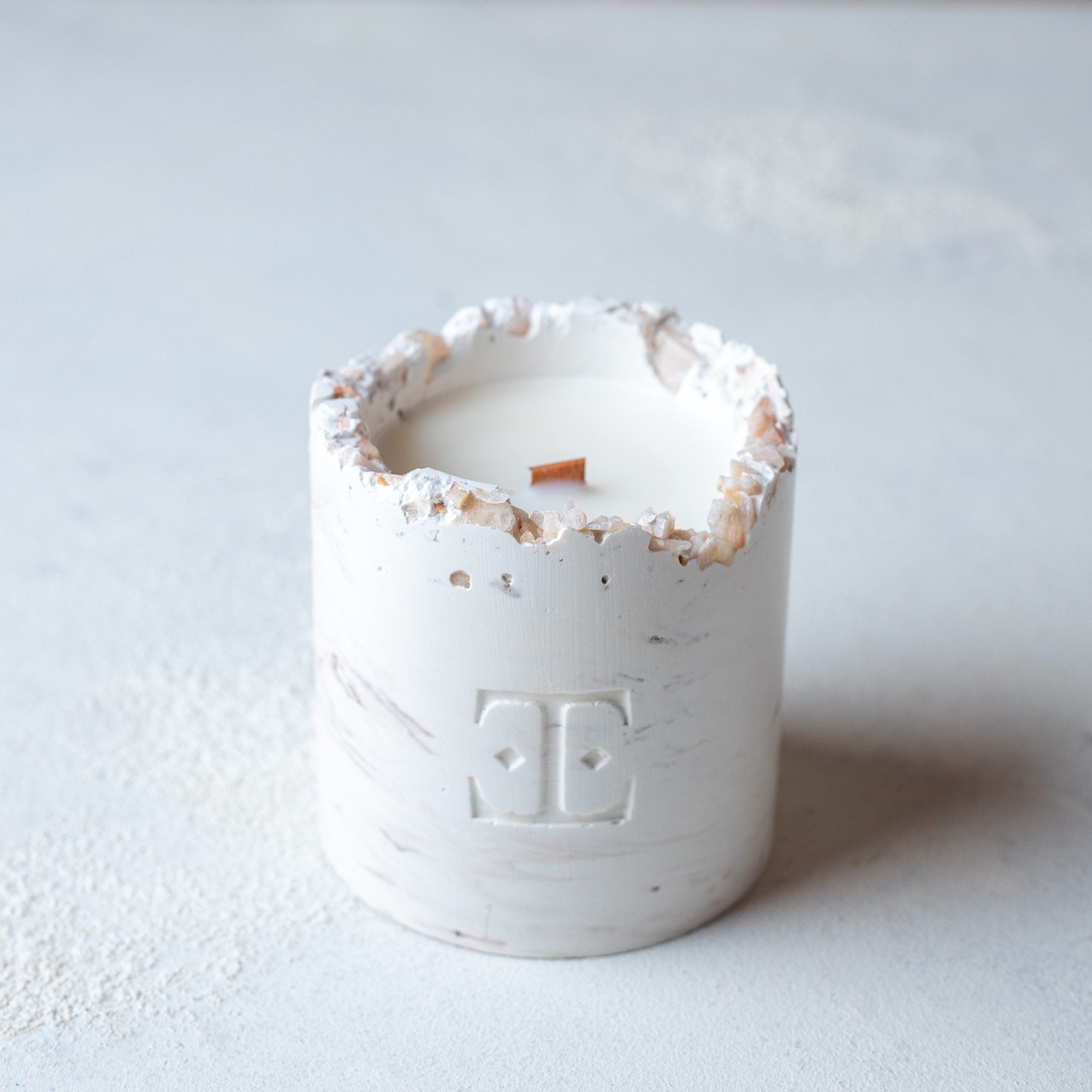 Moon And Fig Taşlı - Mum Seti