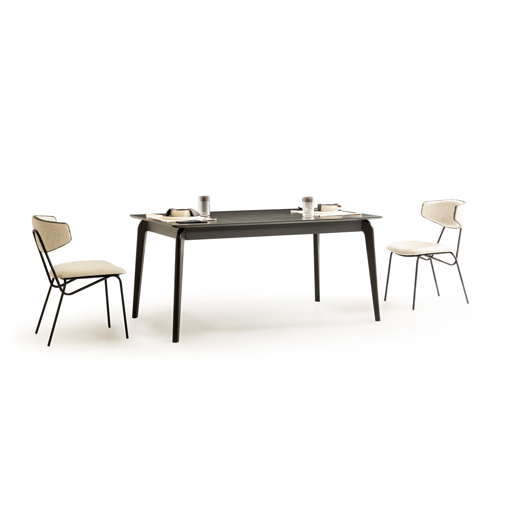 Morienn Dikdörtgen Yemek Masası