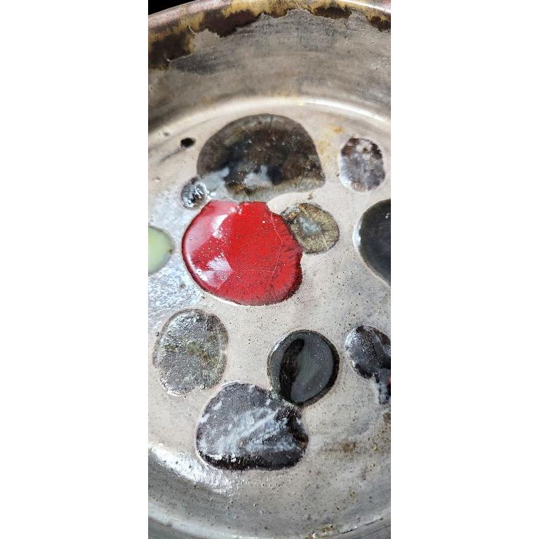 Murano Cam Zeminli, Ayaklı Seramik Kase Seti