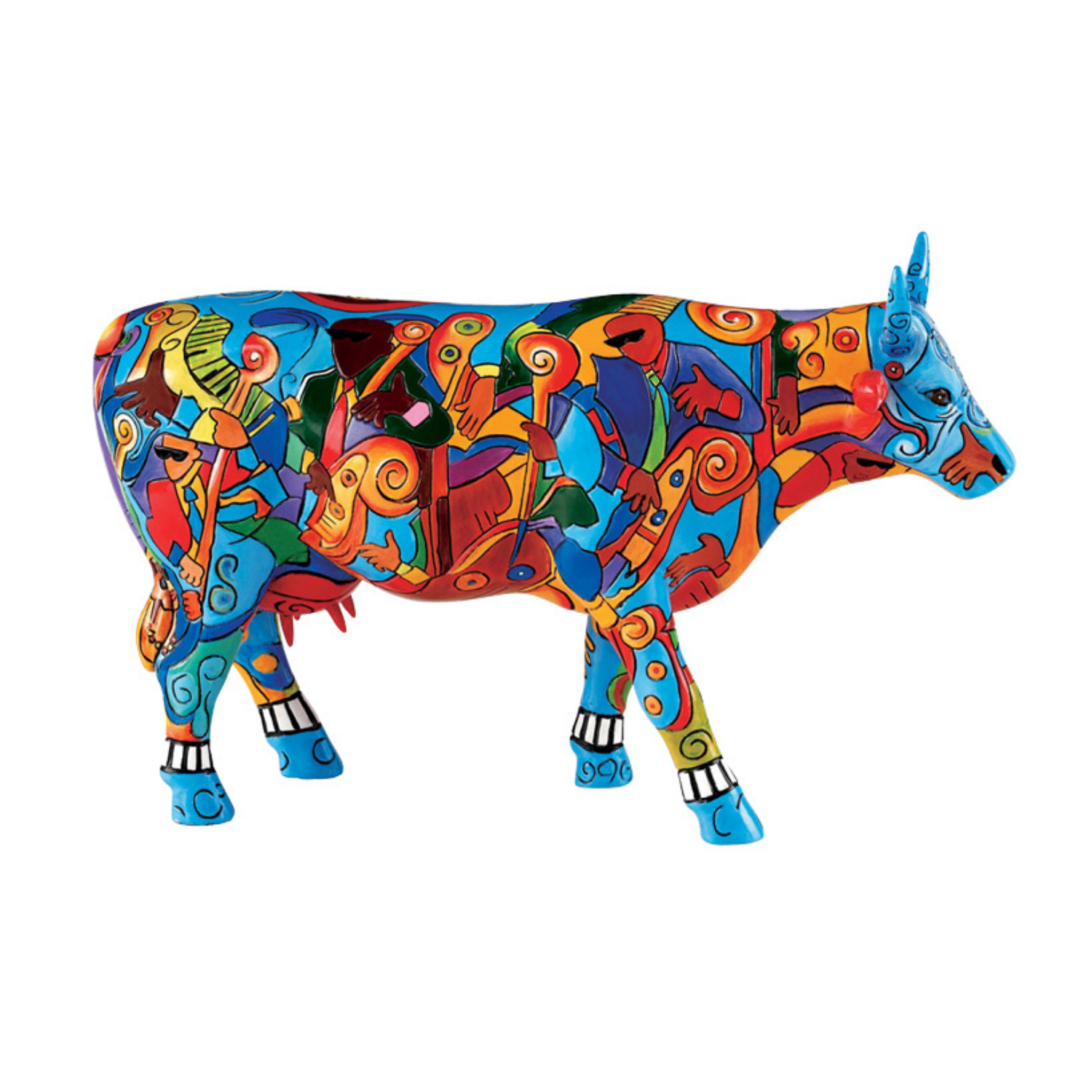 Music-Cow Extravaganza - El Yapımı İnek Figürü