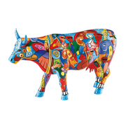 Music-Cow Extravaganza - El Yapımı İnek Figürü