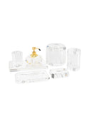 Myra Kristal Banyo Complete Set Gold - 7 Parça
