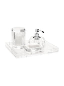 Myra Kristal Banyo Core Set Gümüş - 4 Parça