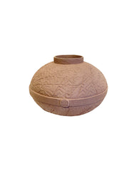 Mythos Oval Seramik Obje-Dekoratif Ürün-Meru İstanbul-Ekru-NowShopFun