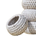 Kalın Rattan Peçete Halkası (4'lü Set)