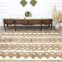 Nador El Dokuma Moroccan Tarzı Yün Halı 155X254 Cm