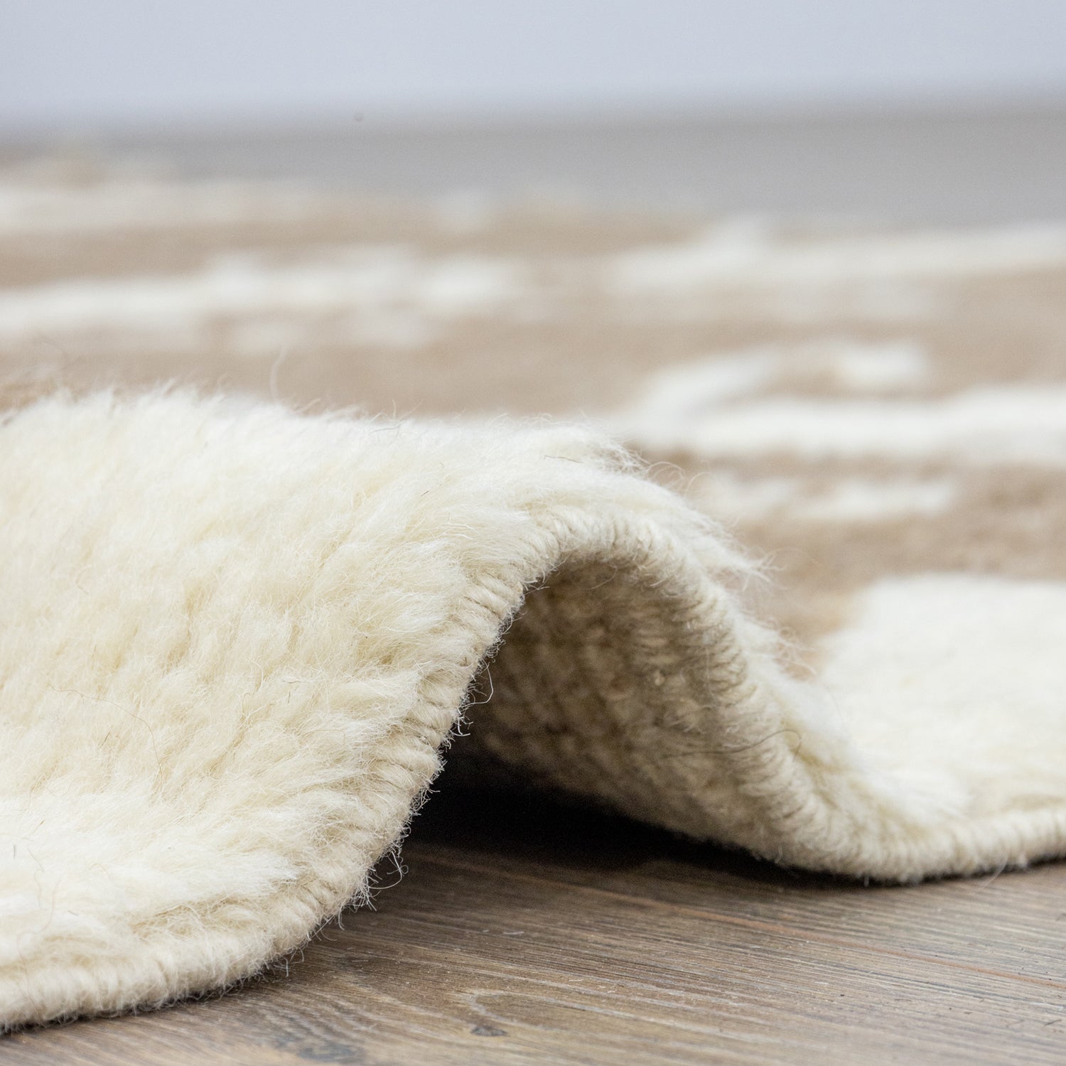 Nador El Dokuma Moroccan Tarzı Yün Halı 155X254 Cm