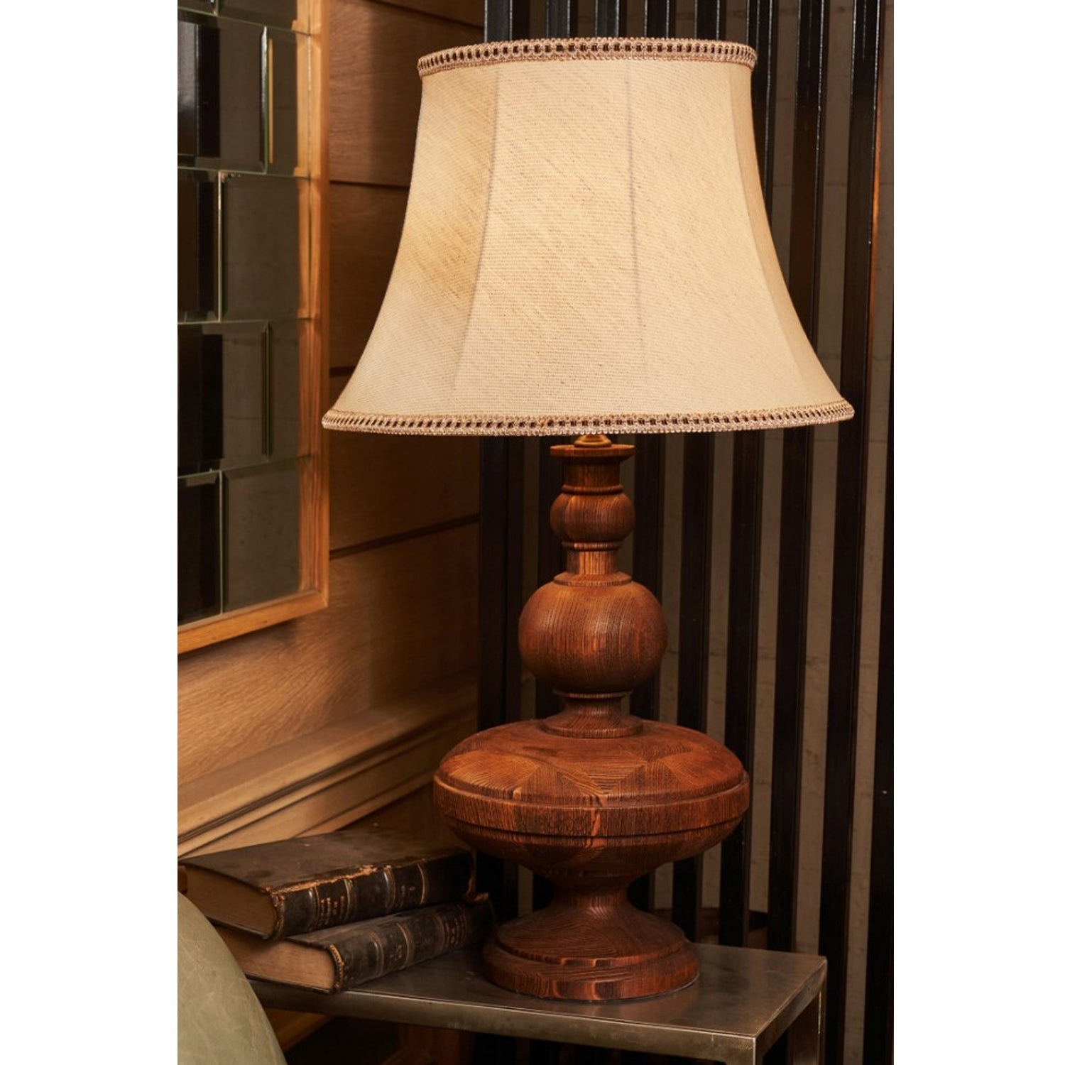 Navigli Mocha Ahşap Abajur