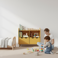 Nero Çiftli Dolap-Dolap-Vuvito-Pastel Turuncu-NowShopFun