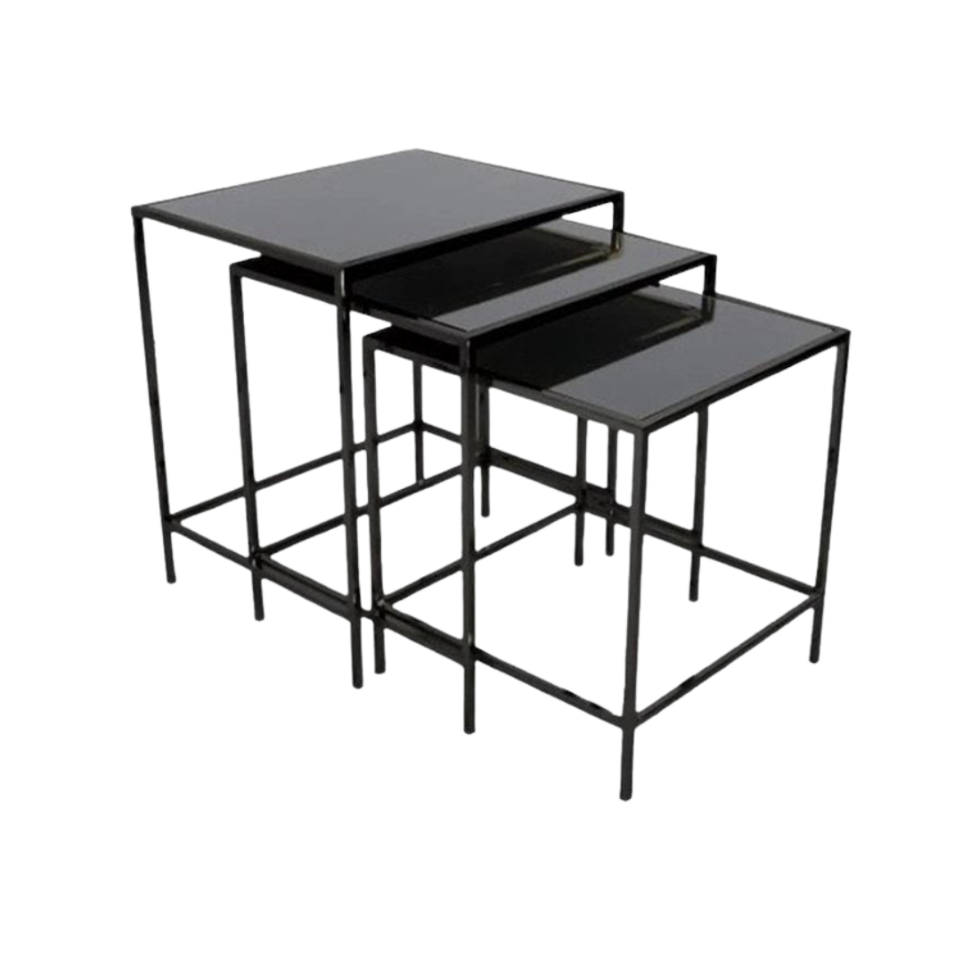 Nerotto 3'lü Yan Zigon Sehpa Set