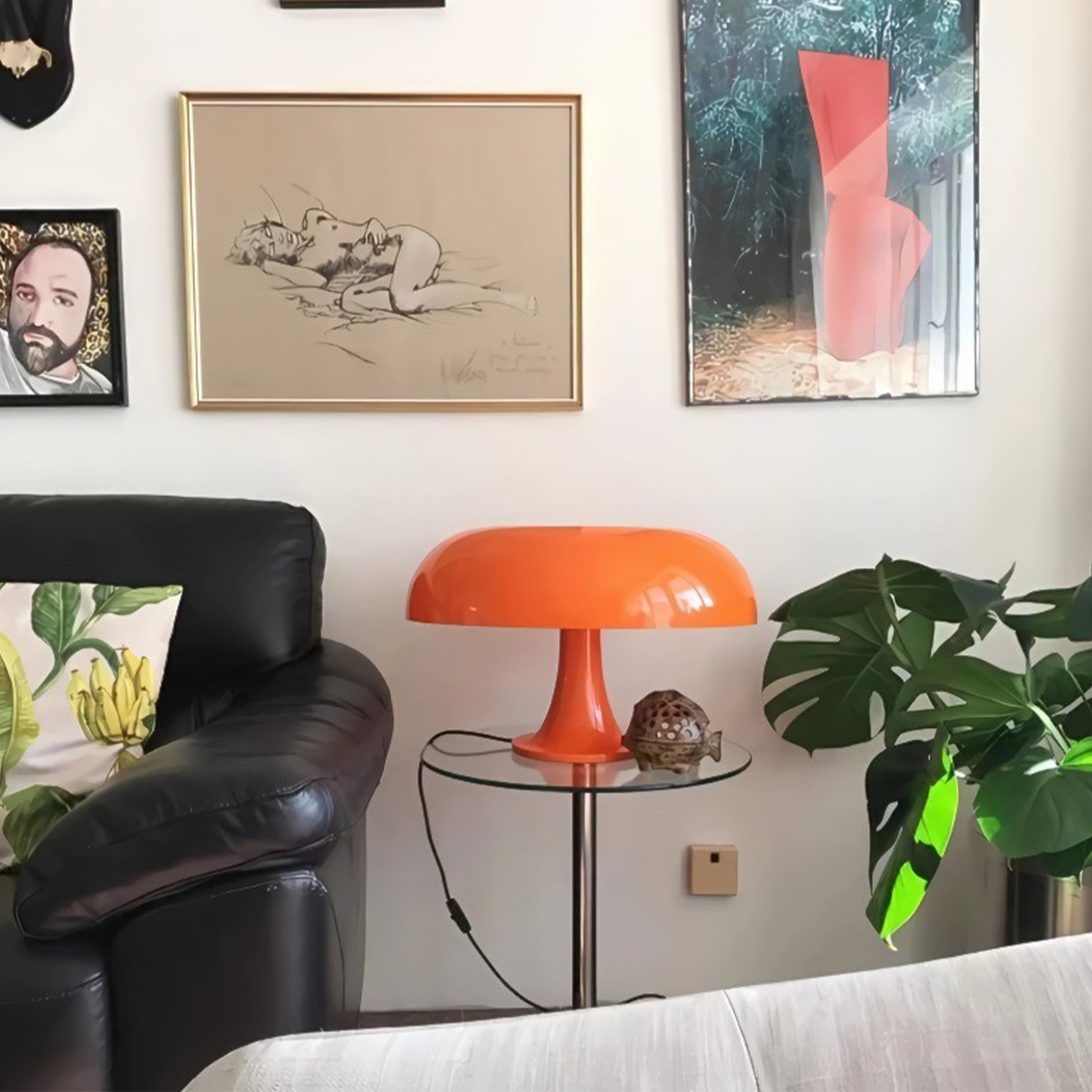 Nessino Turuncu Masaüstü Aydınlatması