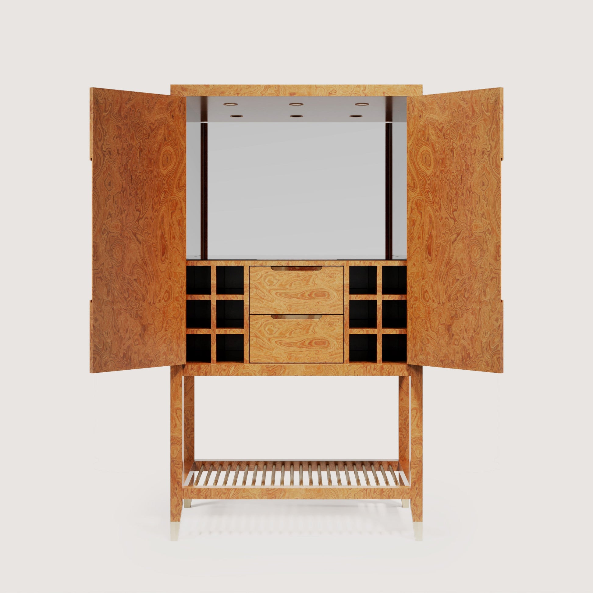 New England Elm Bar Dolabı