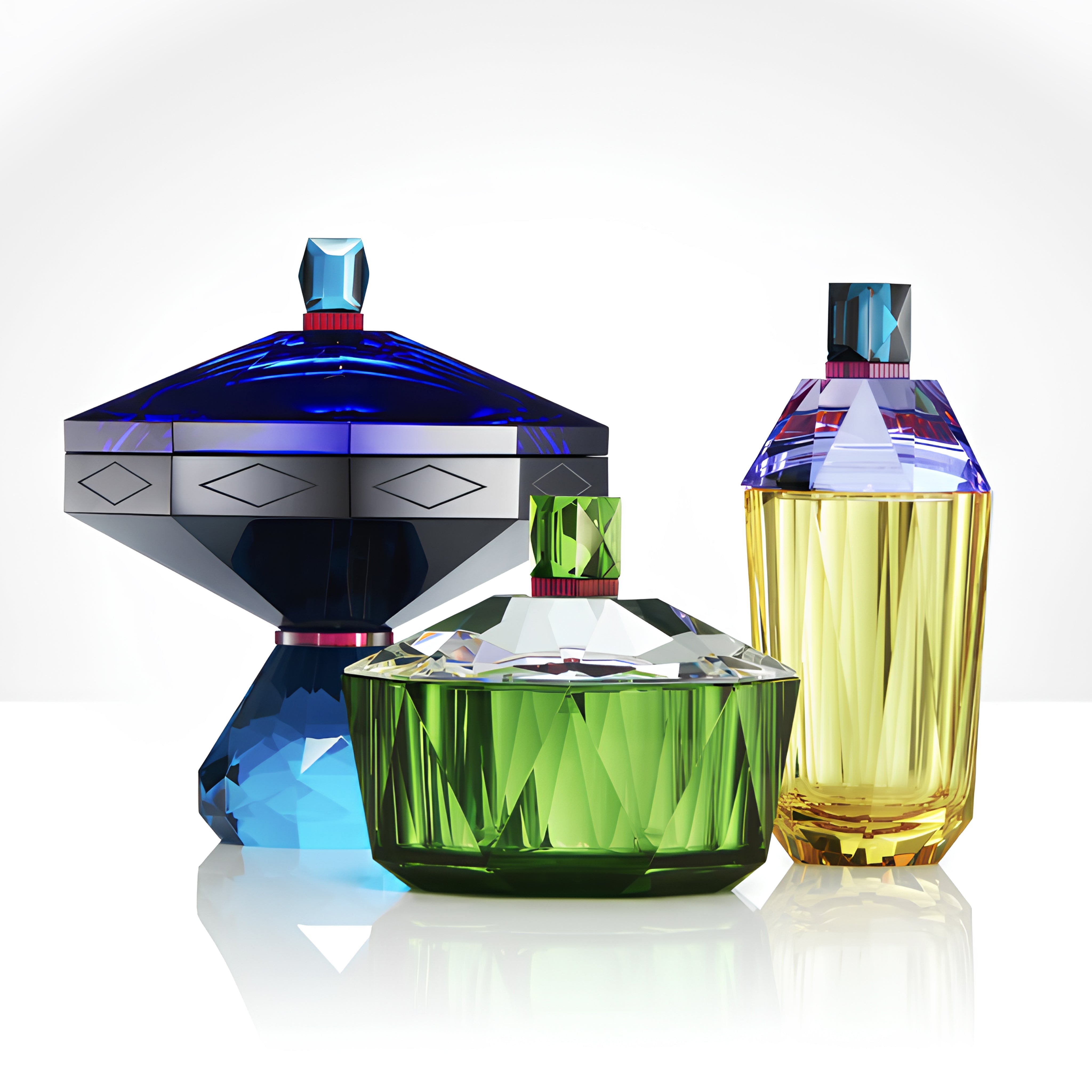 New Haven Yeşil Kristal Saklama Kabı