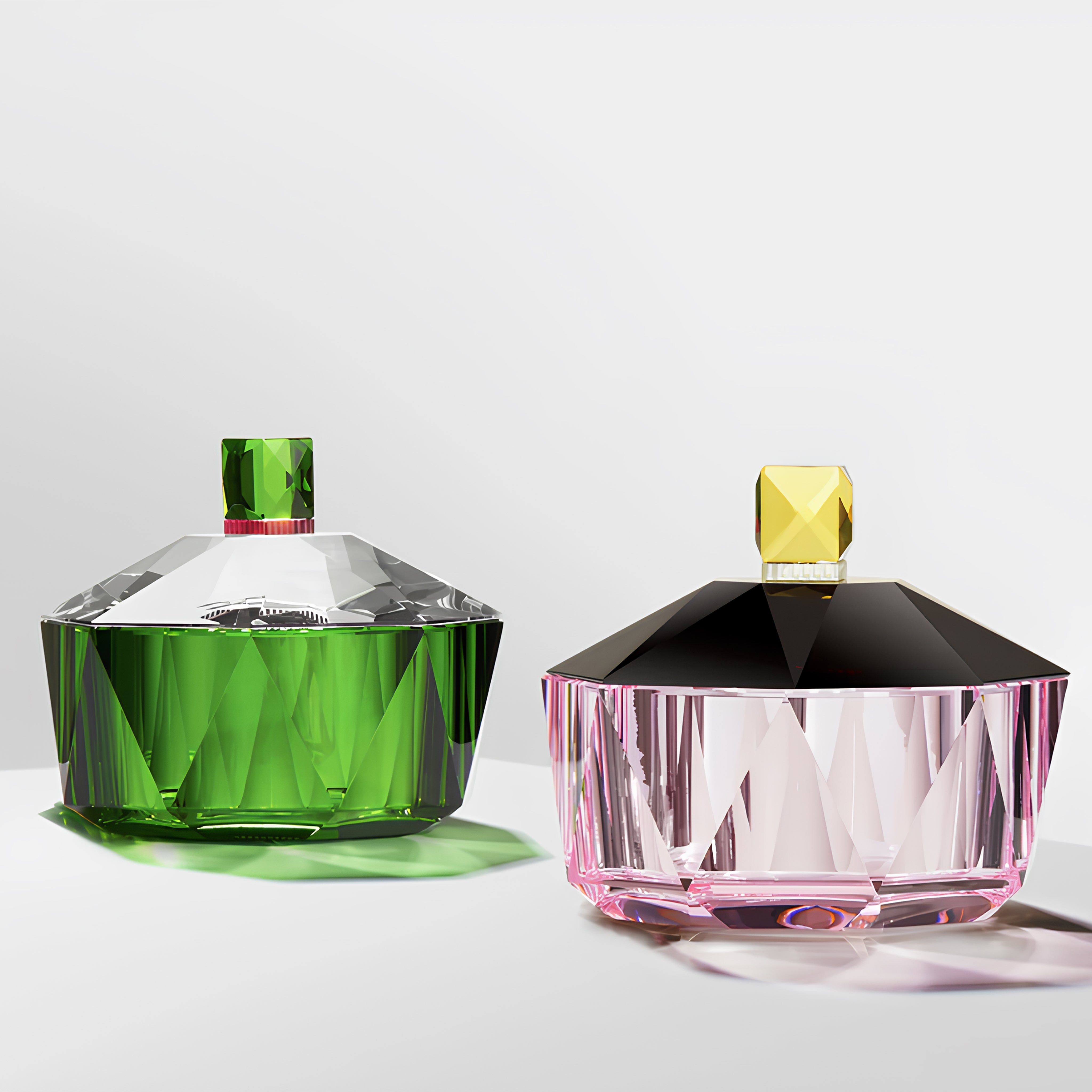 New Haven Yeşil Kristal Saklama Kabı