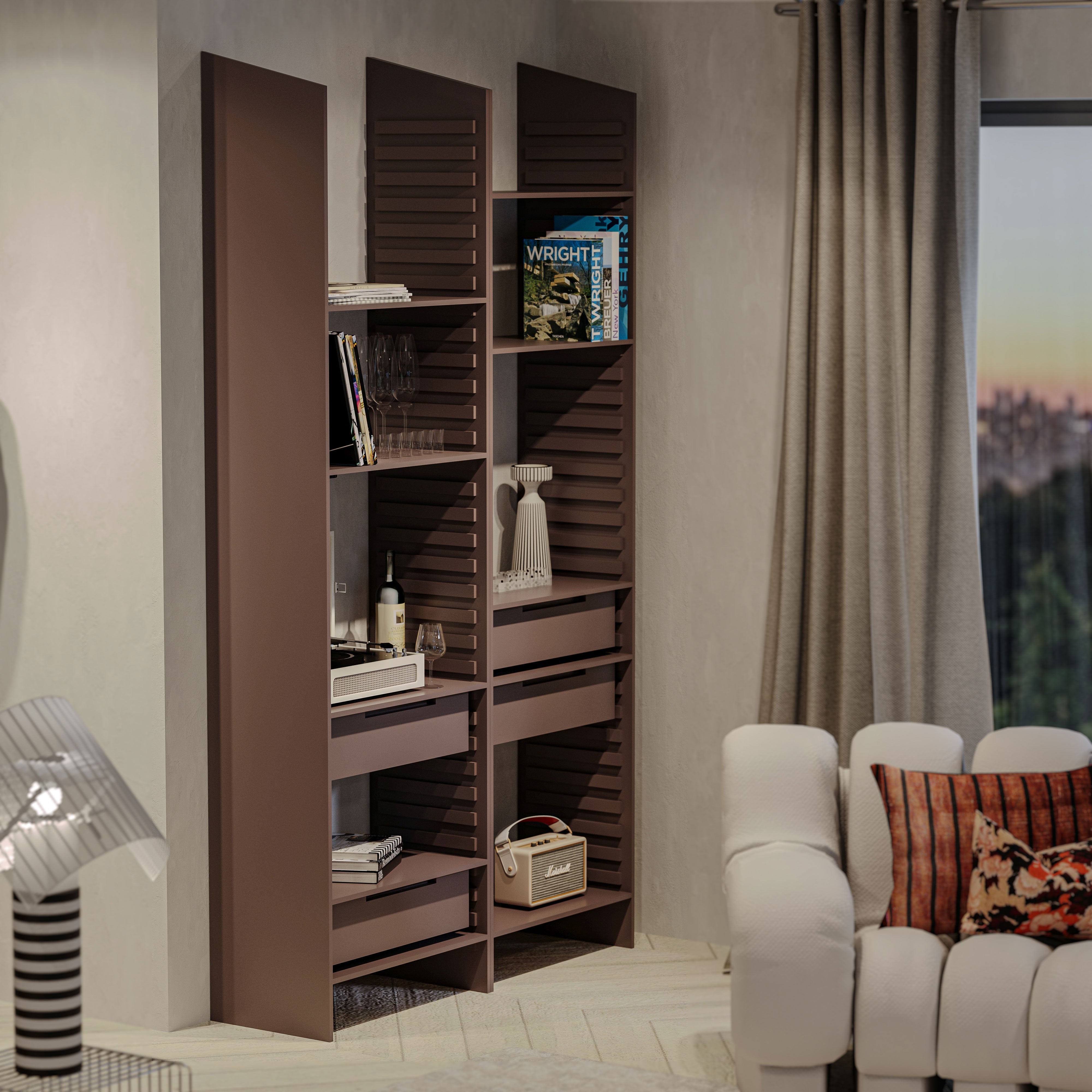 Nexa İKili Set Kitaplık