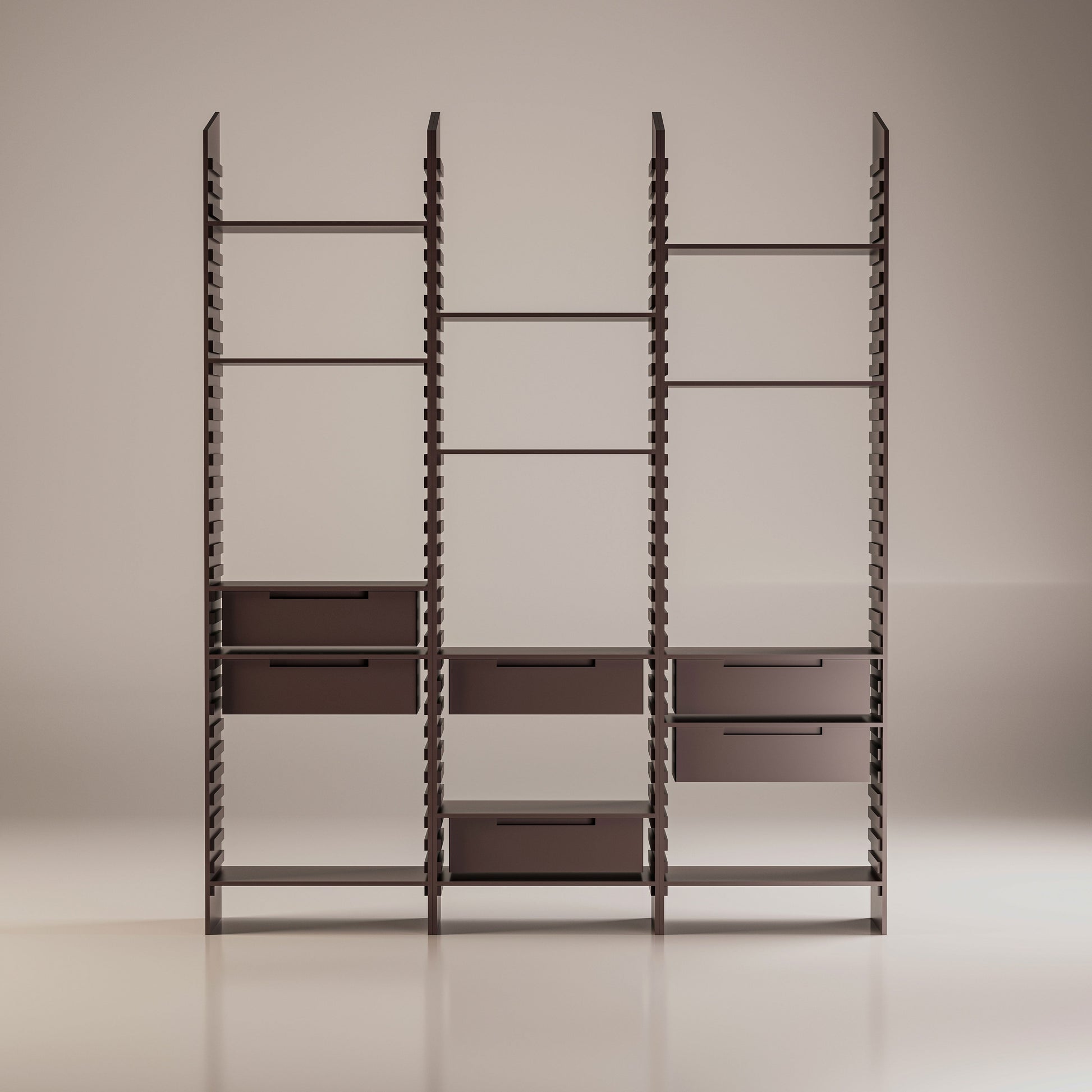 Nexa Üçlü Set Kitaplık