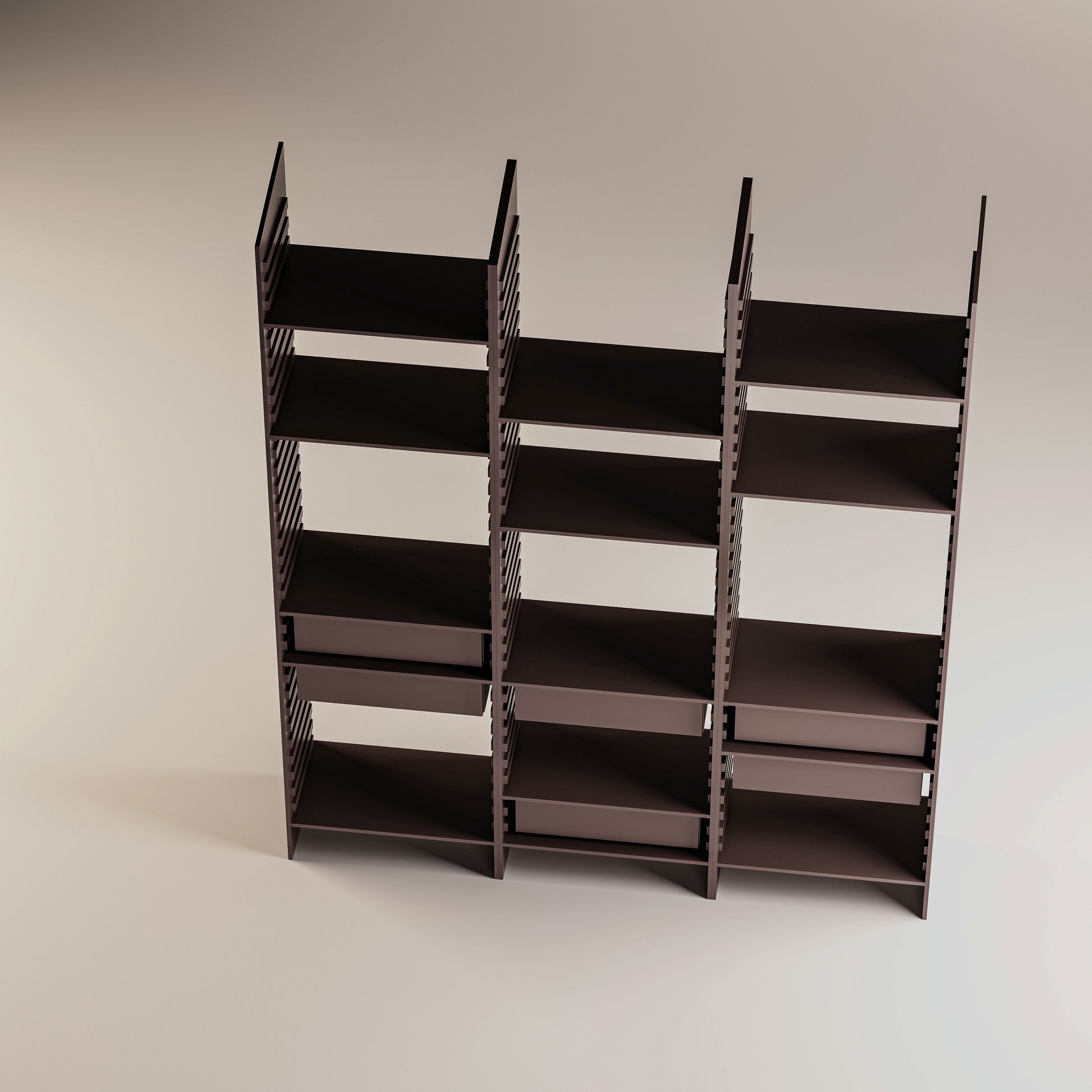 Nexa Üçlü Set Kitaplık