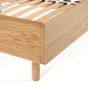 Noah Ahşap Başlıklı Karyola | Natürel Meşe - So-Mass