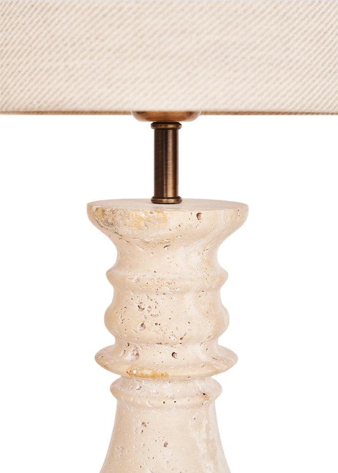 Noir Vertino Mermer Abajur