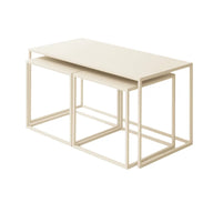 Nora Metal Orta Sehpa Seti-Orta Sehpa-Envlin-Siyah-NowShopFun