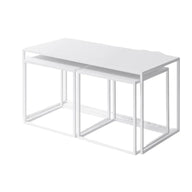 Nora Metal Orta Sehpa Seti-Orta Sehpa-Envlin-Siyah-NowShopFun