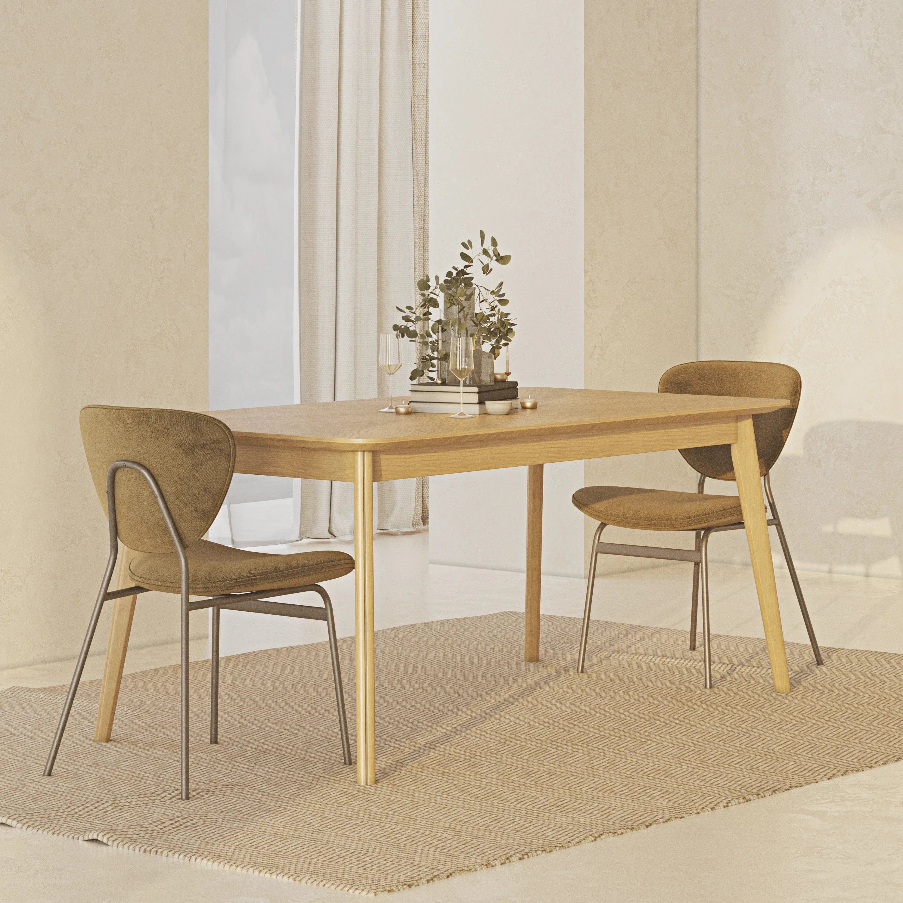 Norge Yemek Masası 90X170