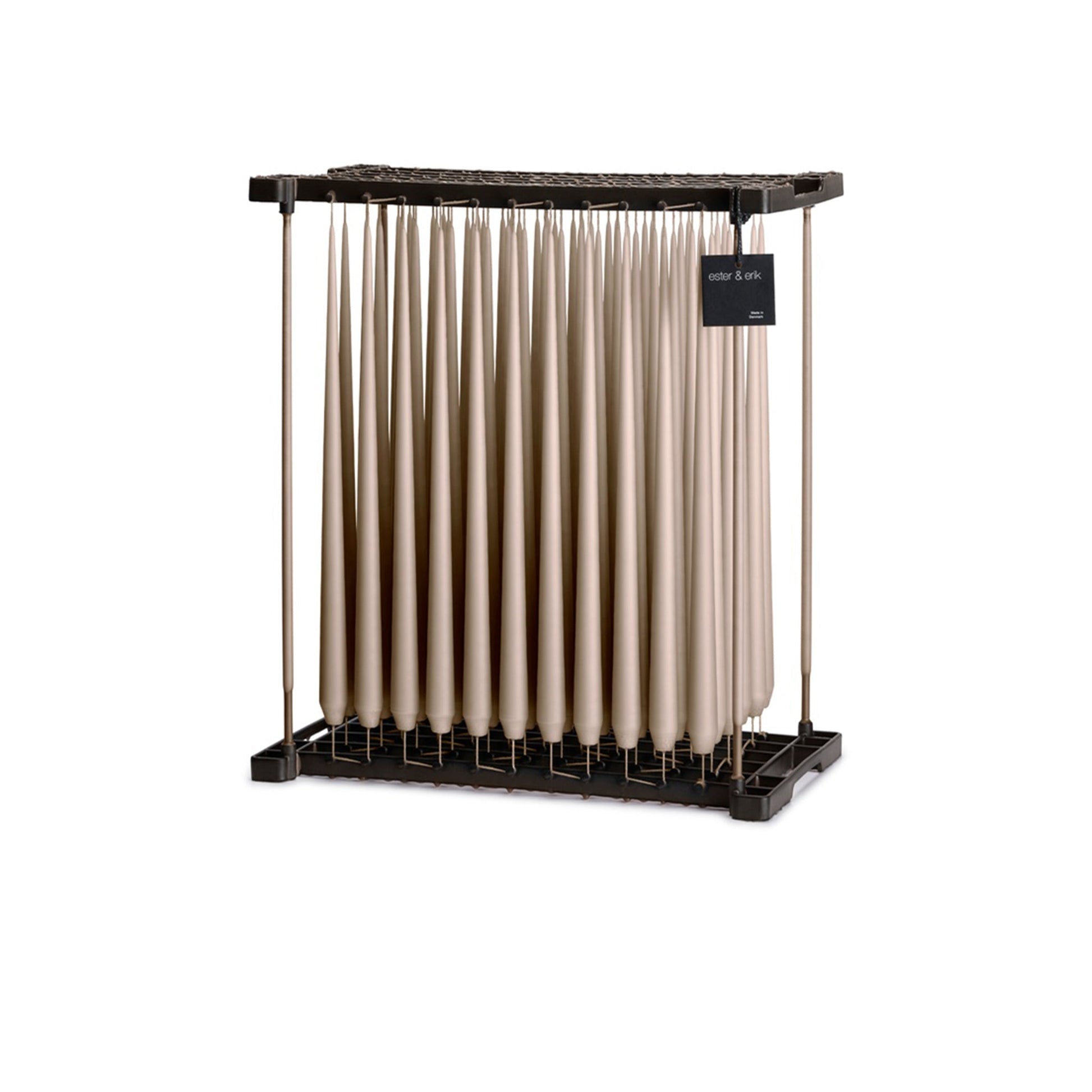 Nougat Note Kokusuz 2'Li Uzun Konik Mum 42 Cm