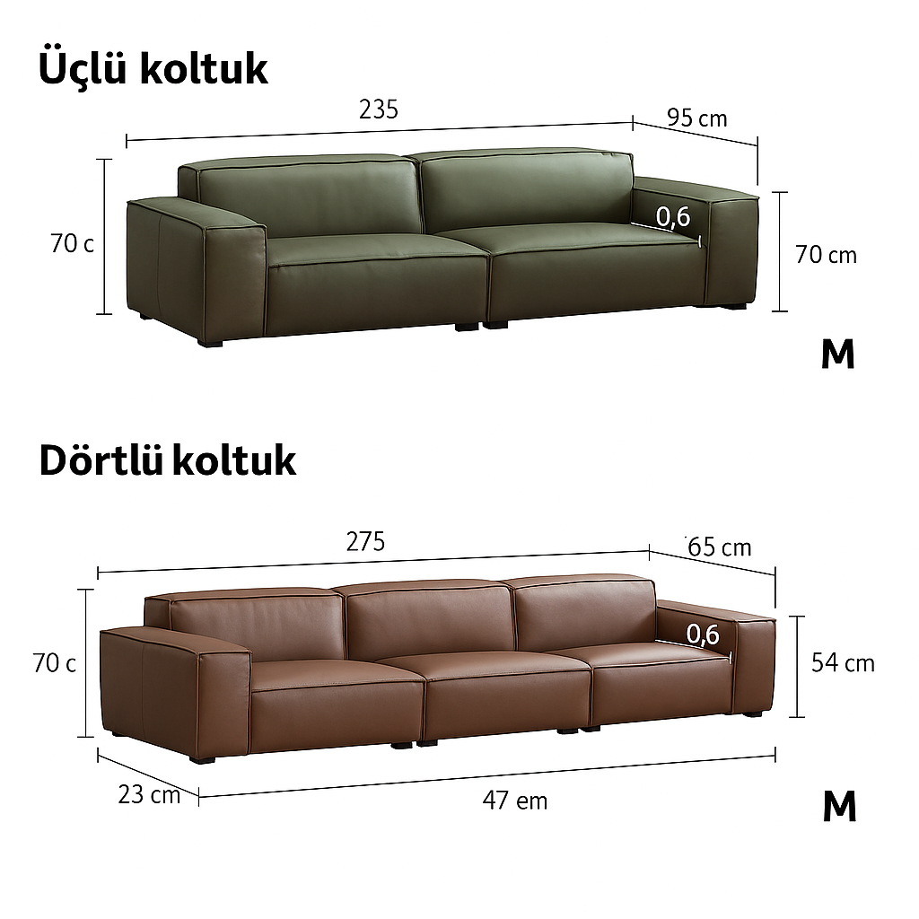 Nova Deri Koltuk