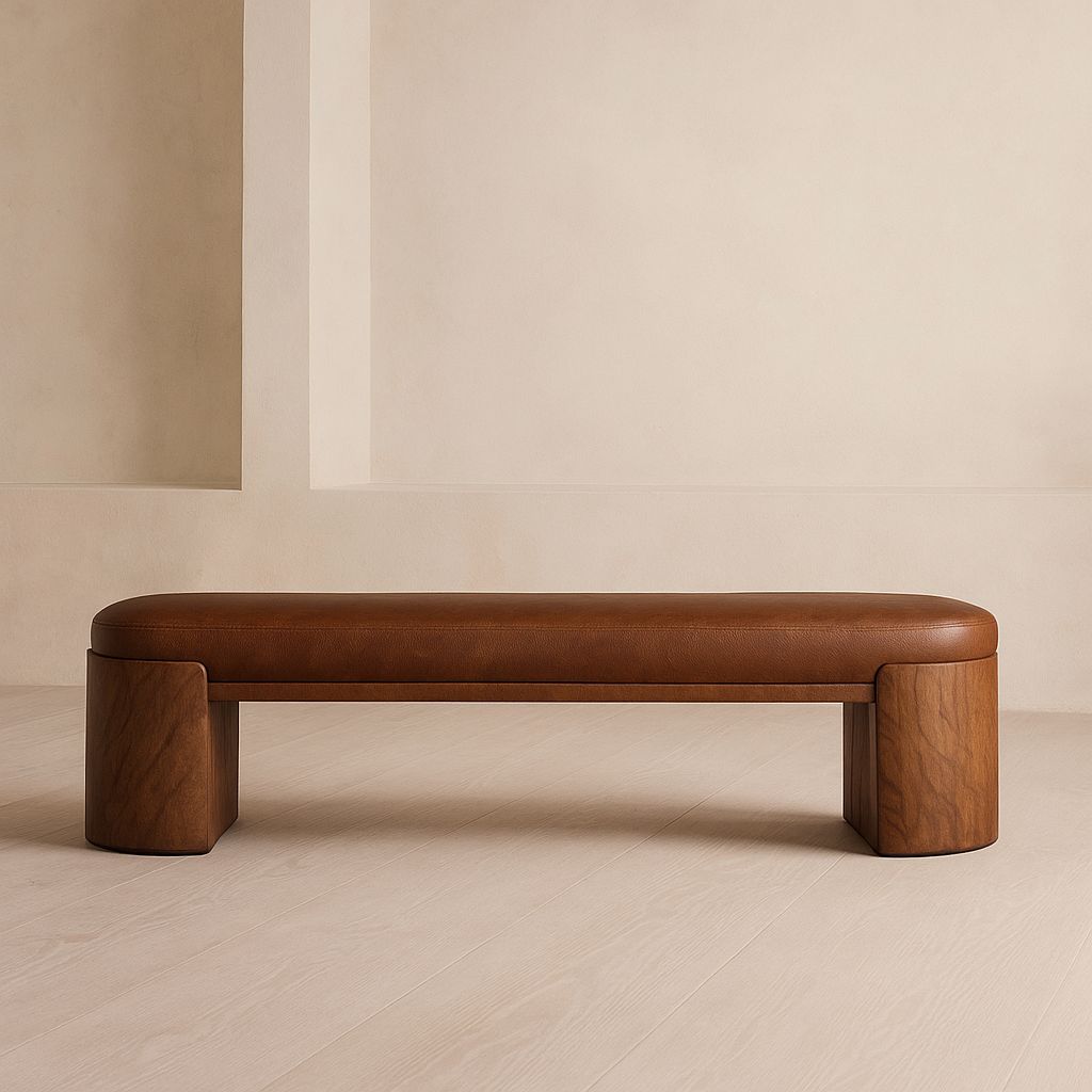 Nova Eskitme Deri Bench