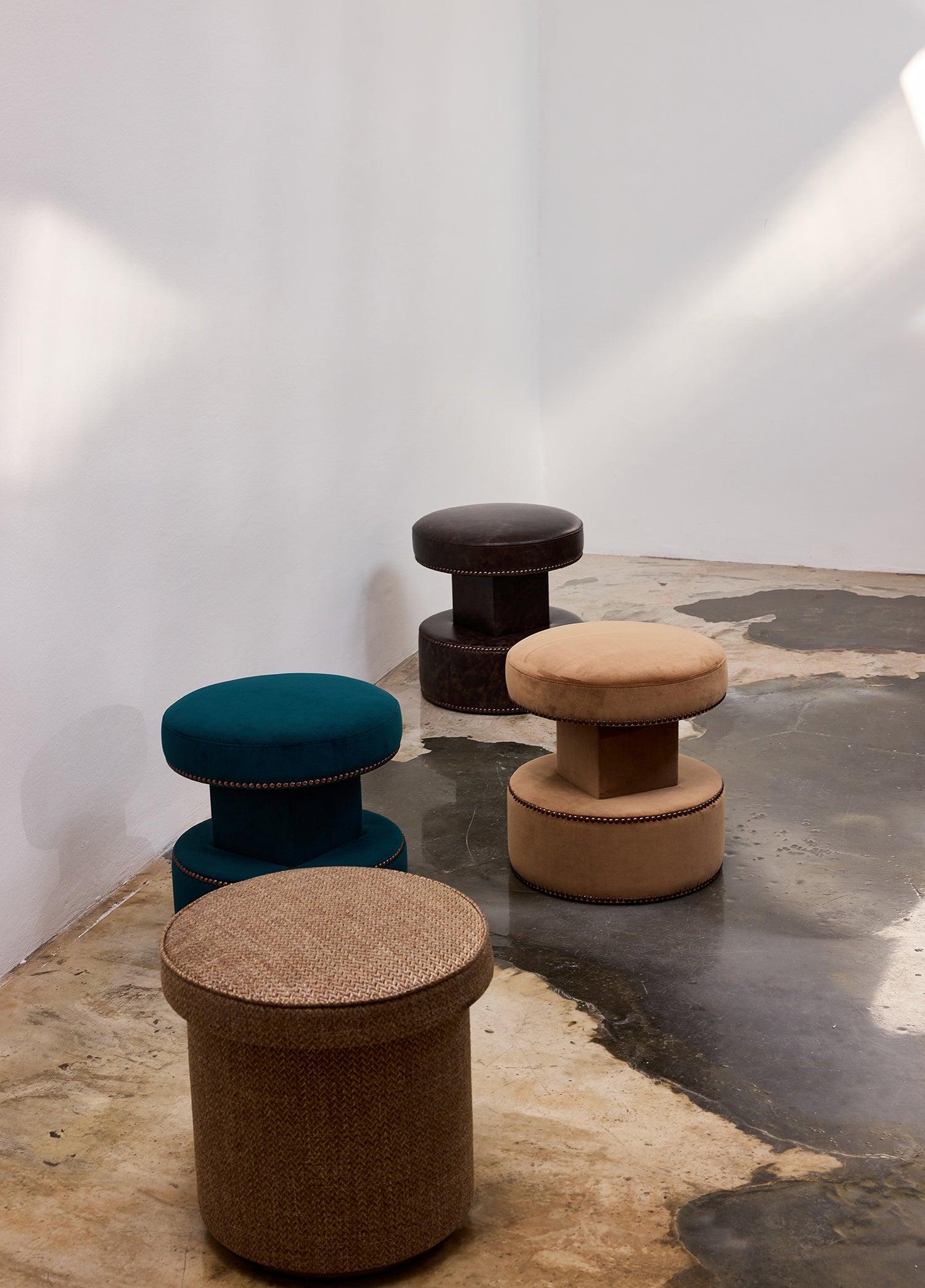 Nova Stool Bej Puf