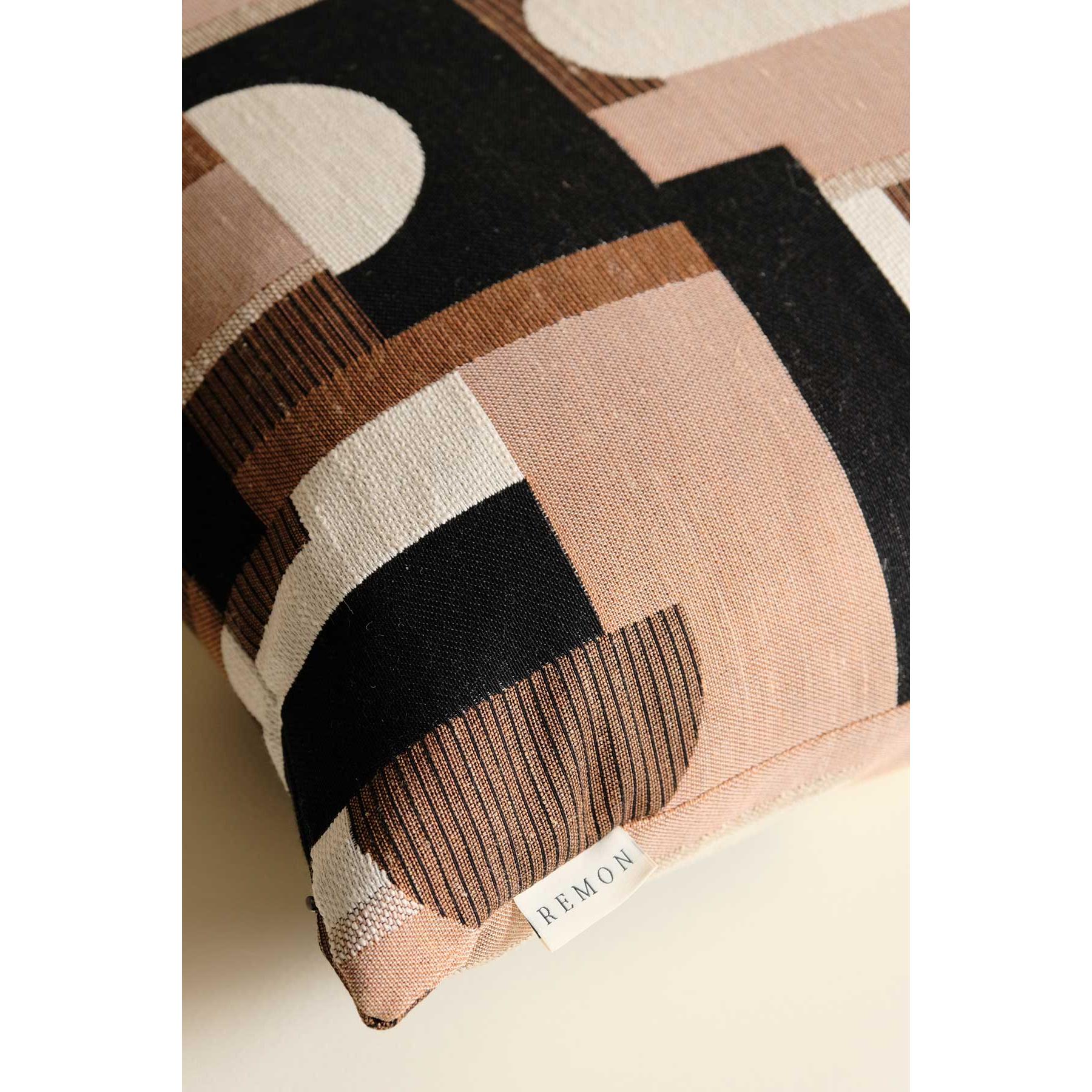 Nuvia Kahve Kuş Tüyü Kırlent