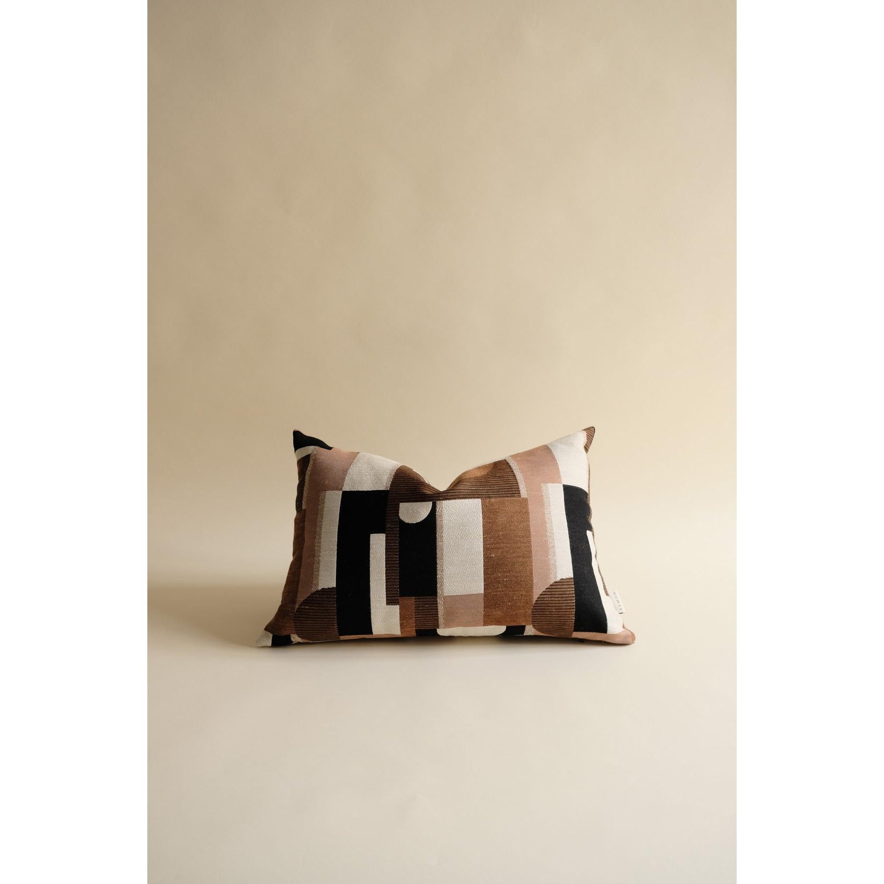 Nuvia Kahve Kuş Tüyü Kırlent