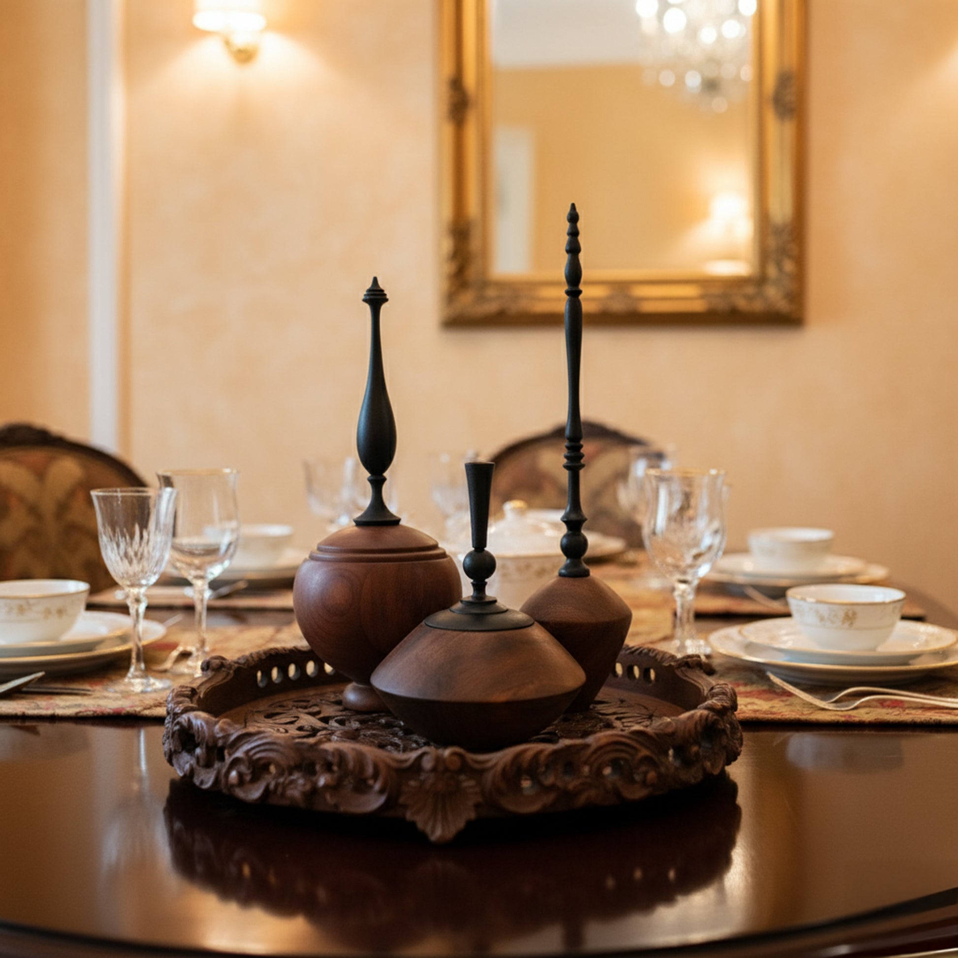 Obsidian Roots Dekoratif Obje