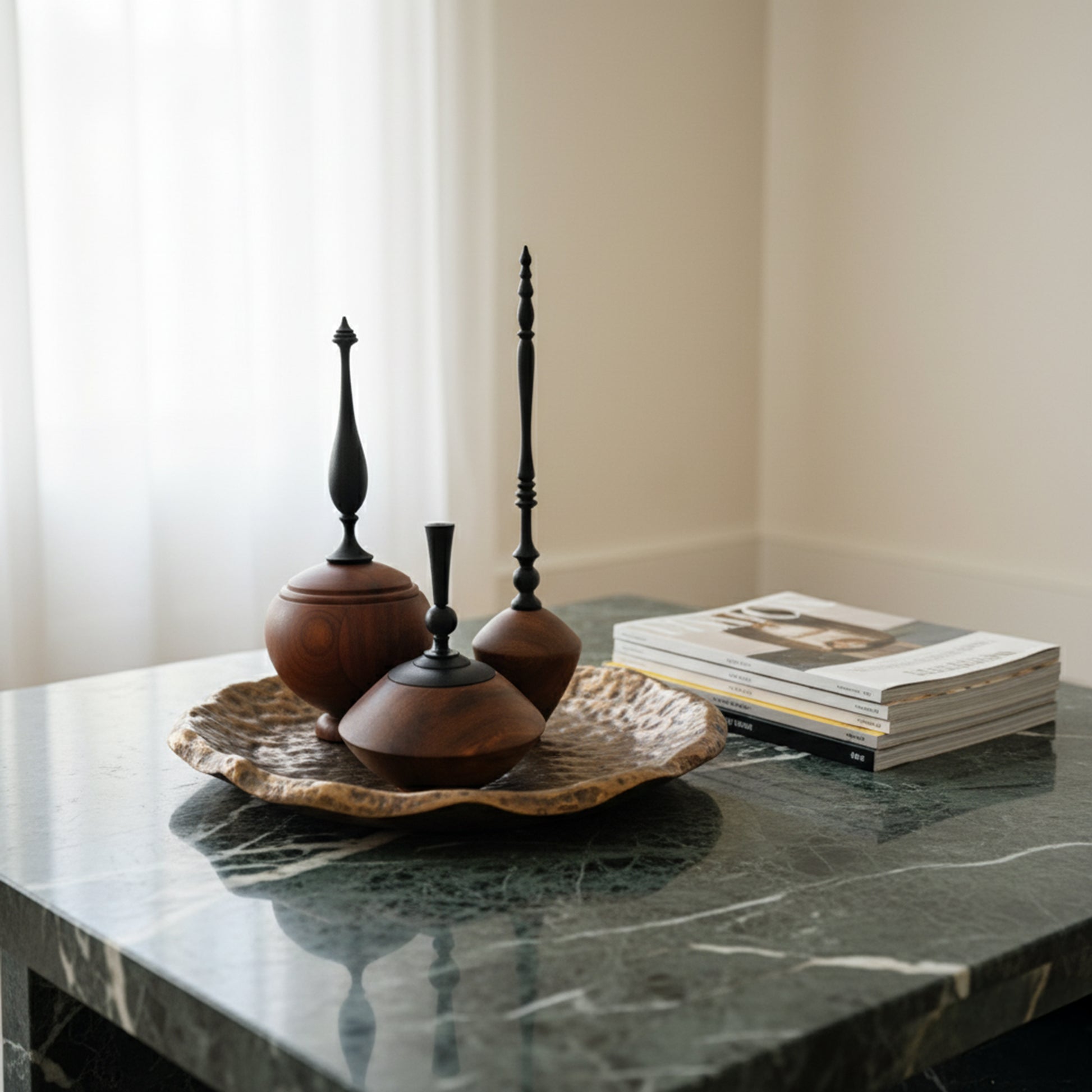 Obsidian Roots Dekoratif Obje