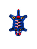 Oggian Blue Panter Büyük Boy Halı (128cm X 200cm)