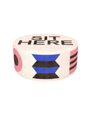 Oggian Sit Here Beyaz Puf 80cm