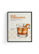Old Fashioned Kokteyl Posteri