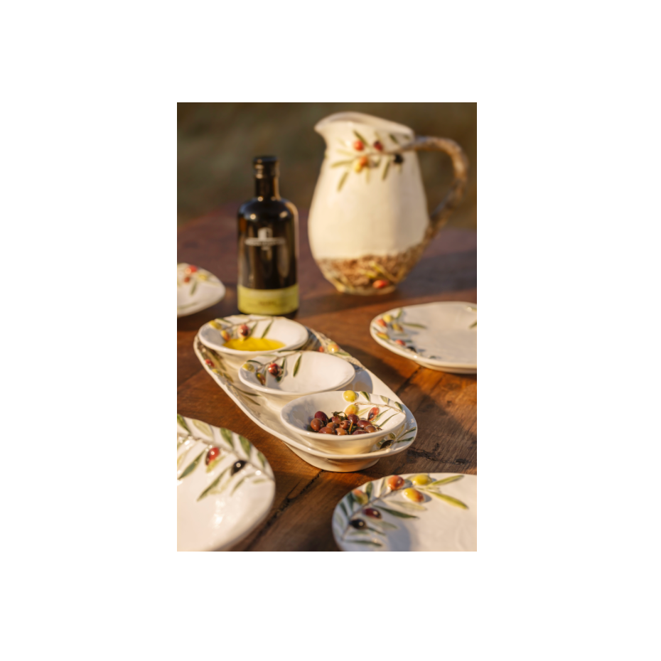 Olival 3 Kaseli Kayık Tabak