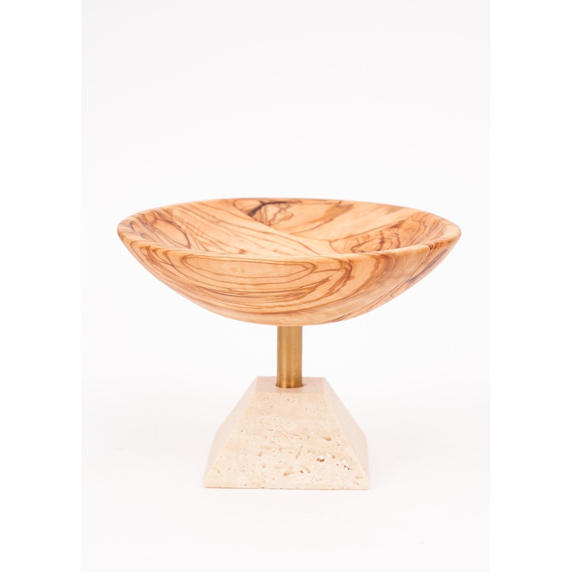 Olivo Olea Ahşap Mermer Tabanlı Sunumluk