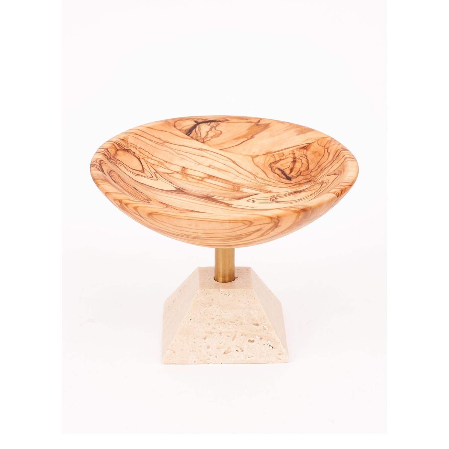 Olivo Olea Ahşap Mermer Tabanlı Sunumluk