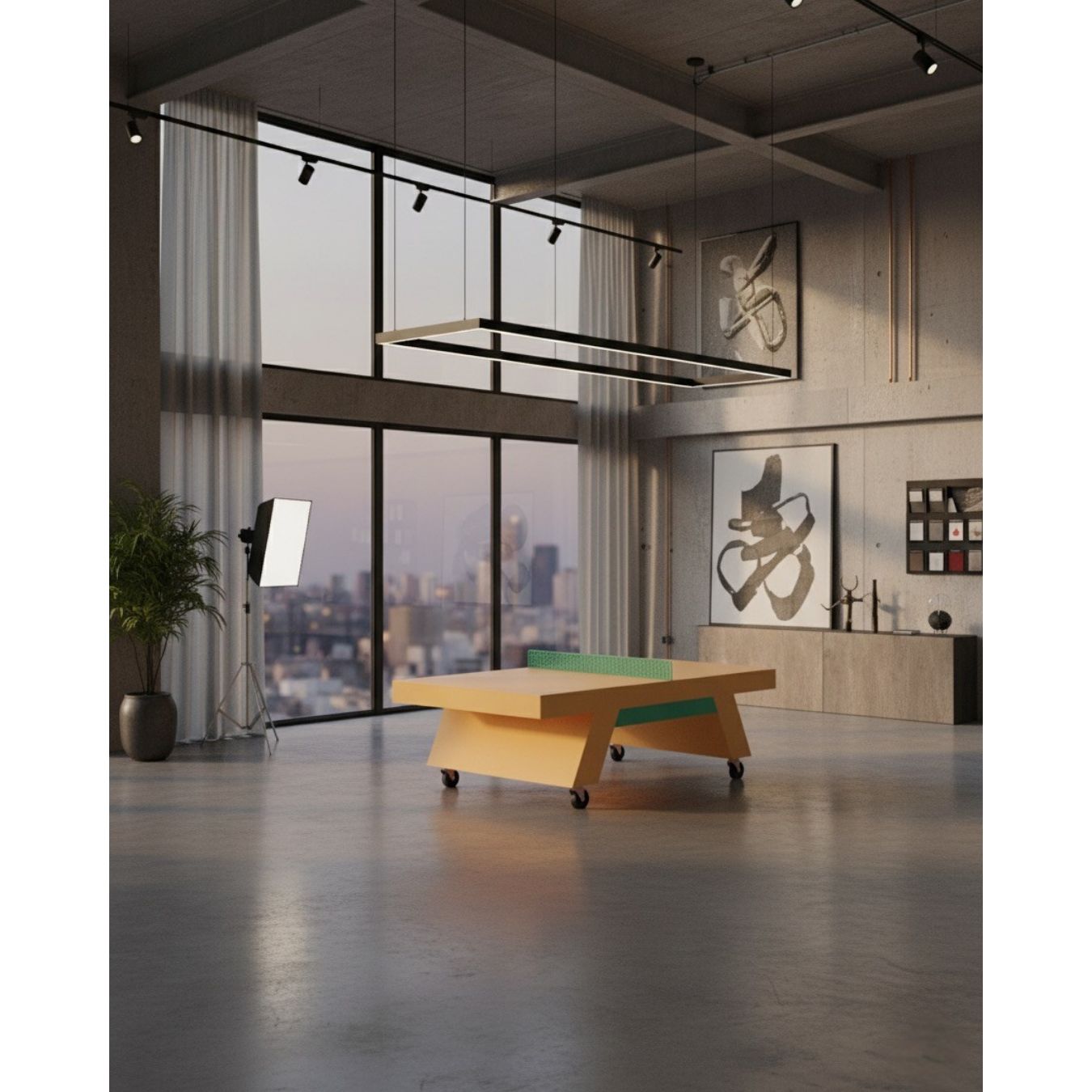 Onn Bounce - Tasarım Çekmeceli Masa Tenisi Masası