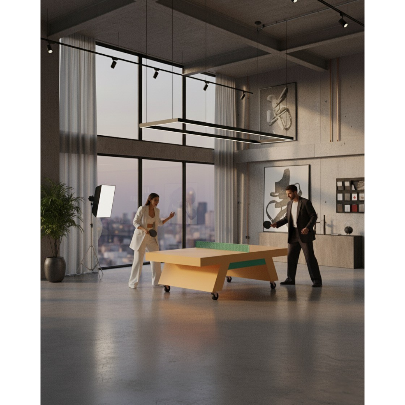 Onn Bounce - Tasarım Çekmeceli Masa Tenisi Masası