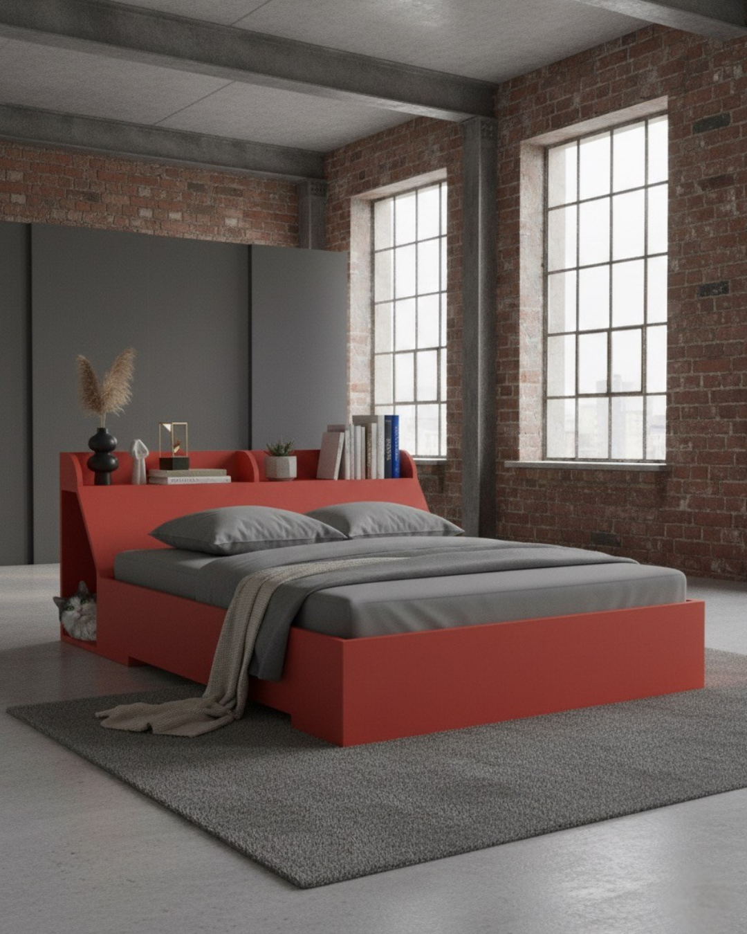 Onn Burrow - Evcil Hayvan Paylaşımlı Çift Kişilik Karyola