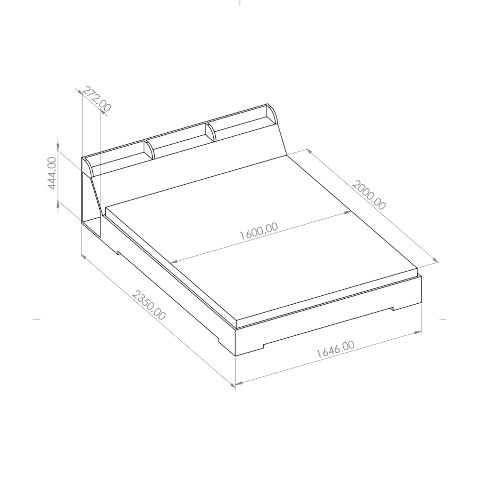 Onn Burrow - Evcil Hayvan Paylaşımlı Çift Kişilik Karyola