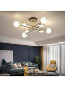 Opal Camlı Led Avize