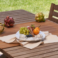 Oppal Arizona Plate Mermer Sunumluk-Sunum Tabağı-Haus 34 Project-NowShopFun