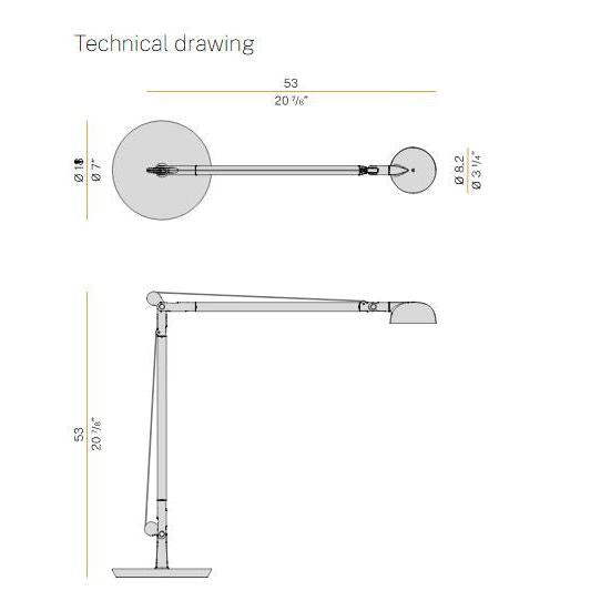 Opuntia Mat Siyah Masa Lambası